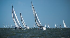 Finish 24-uurs zeilrace